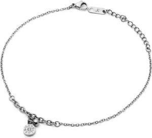 Kim Johanson Fußkette Circle (1-tlg), mit Kugel und Zirkonia