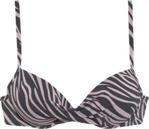 LASCANA Push-Up-Bikini-Top Kaa, im Animal-Design