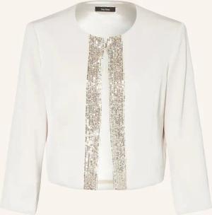 Vera Mont Kastenjacke mit 3/4-Arm und Pailletten
