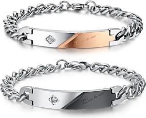 Kim Johanson Armband Set Close To Me (Set, 2-tlg), Pärchen Schmuck mit Herz