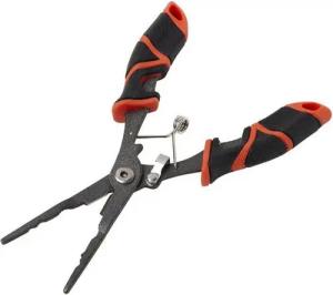 DAM Fishing Angelkoffer DAM Stainless Steel Pliers Edelstahl Angelzange Hakenlöser Klemmzange