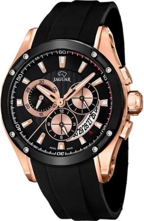 Jaguar Chronograph Special Edition J691/1, (Set, 3-tlg., Mit Wechselband und Werkzeug), Armbanduhr, Quarzuhr, Herrenuhr, Sonder Edition, Swiss Made