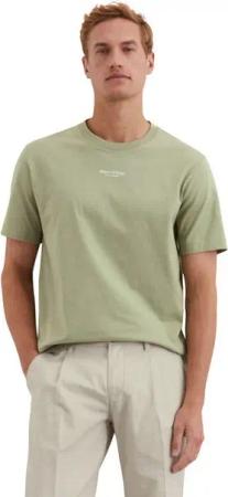 Marc O'Polo T-Shirt ein kleines, dezentes Logo in Kontrastfarbe ziert die Brust