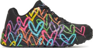 Skechers Sneakers Uno Lite-Spread The Love 314064L/BKMT Schwarz