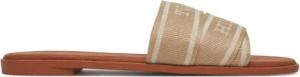 Tommy Hilfiger Pantoletten Webbing Mule FW0FW08421 Beige