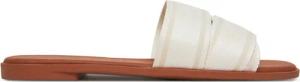 Tommy Hilfiger Pantoletten Webbing Mule FW0FW08421 Weiß