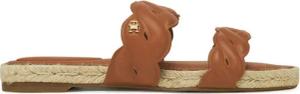 Tommy Hilfiger Espadrilles Leather Rope Espadrille Mule FW0FW08503 Braun