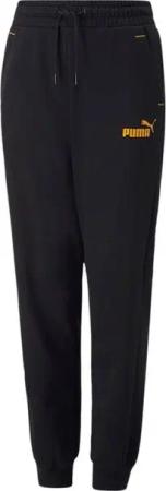 PUMA Sporthose Puma Power Sweatpants FL B PUMA BLACK-TANGERINE