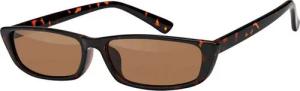 BEZLIT Eyewear Retrosonnenbrille Cat Eye Designer Damen Sonnenbrille (1-St) mit schwarz und braunen Linsen