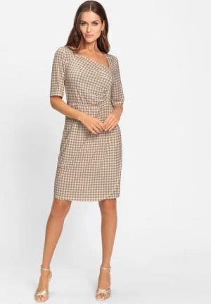heine Jerseykleid Wickelkleid