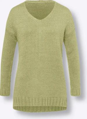 V-Ausschnitt-Pullover