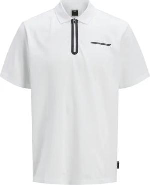 Jack & Jones Piqué-Poloshirt in Stretch-Qualität mit Zip