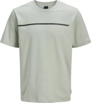 Jack & Jones Jersey-T-Shirt mit gummiertem Label-Streifen