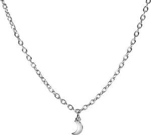 Kim Johanson Kette mit Anhänger Half Moon, aus Edelstahl