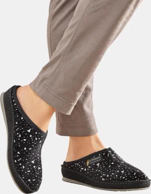 Hausschuhe - schwarz - Gr. 42 von Goldner Fashion