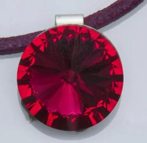 Kette mit Anhänger - beere - Gr. Einheitsgröße von Goldner Fashion