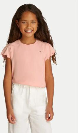 Tommy Hilfiger T-Shirt Essential KG0KG07052 D Rosa Regular Fit