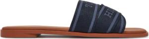 Tommy Hilfiger Pantoletten Webbing Mule FW0FW08421 Dunkelblau