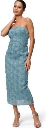 Zero Abendkleid zero Abendkleid mit 3D Blumen weiteres Detail