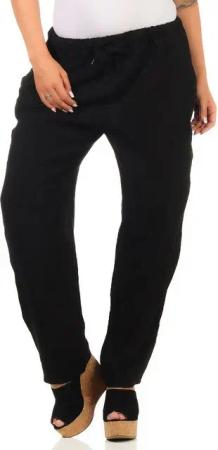 Mississhop Leinenhose Leinenhose 100 % Freizeithose Lange Hose 334