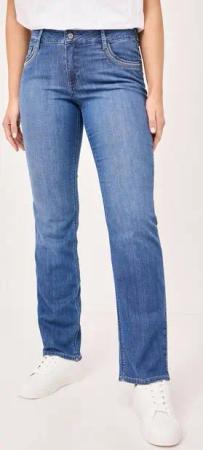 Paddock's Straight-Jeans LARA Straight Fit Jeans für Damen mit Stretchanteil