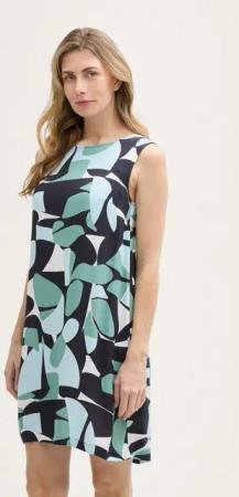 TOM TAILOR Sommerkleid Kleid aus Viskose