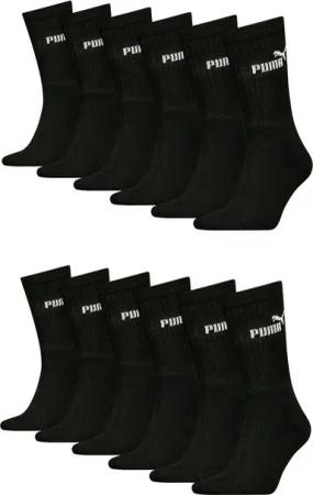 PUMA Sportsocken PUMA Unisex Crew Tennissocken Sportsocken für Damen Herren 12 Paar (12-Paar)