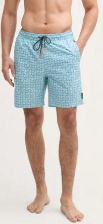 TOM TAILOR Badehose Badeshorts mit Print