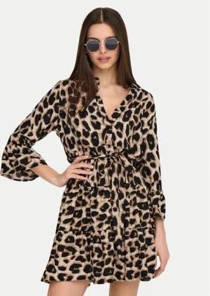 ONLY Sommerkleid Athena 15219486 Weiß Regular Fit