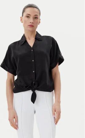 Vero Moda Hemd Fleur 10326059 Schwarz Regular Fit