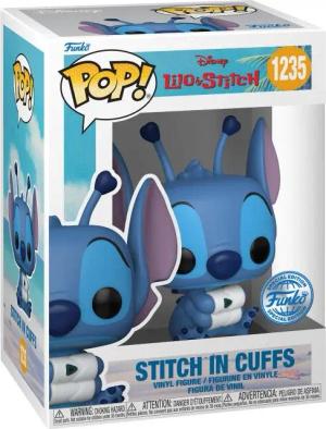 Lilo & Stitch - Stitch in Cuffs Vinyl Figur 1235 - Funko Pop! Figur - Funko Shop Deutschland - Lizenzierter Fanartikel