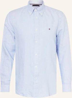 TOMMY HILFIGER Hemd Regular Fit mit Leinen