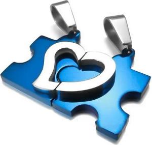 Schmuck-Elfe Partnerkette Puzzle Harmonie (Set), 4tlg. Set