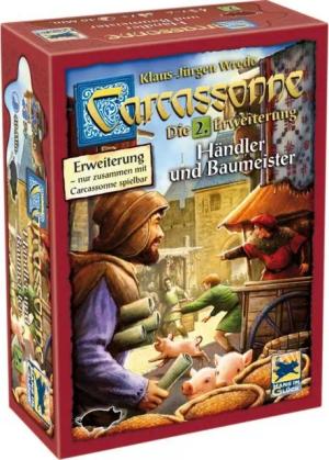 Asmodee Spiel Carcassonne - Händler und Baumeister, Brettspiel (2. Erweiterung)