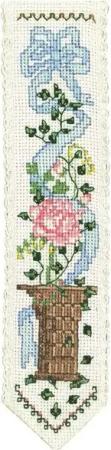 Le Bonheur des Dames Kreativset Le Bonheur des Dames Lesezeichen Kreuzstich Stickpackung "Marie Antoi, (embroidery kit by Marussia)