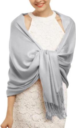 Coonoor Modeschal Damen Kaschmir Schultertuch Abendkleid festlich Schal, mit quasten/fransen, Tücher für abendkleid Stola Scarf Winterschal