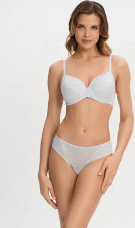 Marc&André Slip Crystalline in Matt-Glanz Jacquard