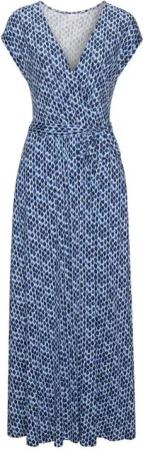 LASCANA Maxikleid mit Bindegürtel, Sommerkleid, Strandkleid