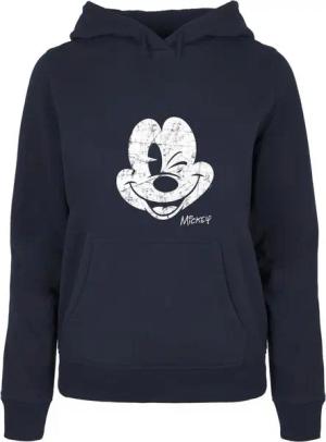 ABSOLUTE CULT Kapuzenpullover ABSOLUTE CULT Damen Ladies Mickey Mouse - Distressed Hoody (1-tlg)