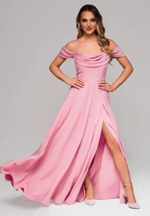 OMBRE Abendkleid Elegantes Off-Shoulder Abendkleid
