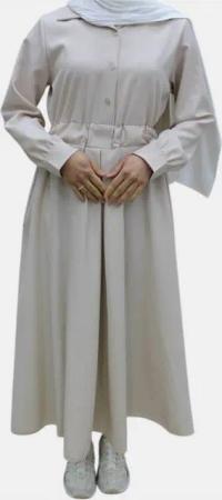Aymasal Maxikleid Daily Kleid HANNAH Oversize Blusenkleid Abaya Kimono Herbstkleid kurz