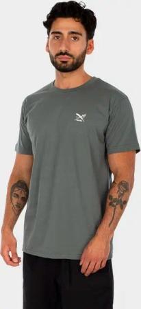 iriedaily T-Shirt - Basic T-Shirt - einfarbiges kurzarm Shirt - Chestflag Tee