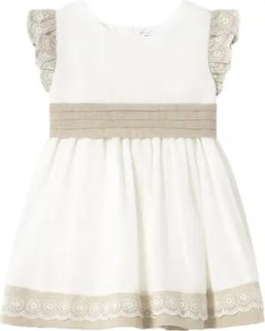 Mayoral Sommerkleid 1908 Écru Regular Fit