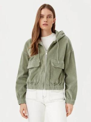 ONLY Sweatshirt Kenzie 15246274 Grün Regular Fit
