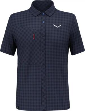 Salewa Outdoorhemd PUEZ DRY M S/S SHIRT NAVY BLAZER
