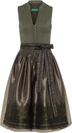 Country Line Dirndl Midi-Dirndl