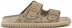 Colors of California Sandalen Two buckle sandal with studs