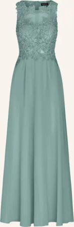 APART Abendkleid mit Spitze und Schmucksteinen