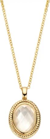 Blush 3169YMQ Collier für Damen mit Perlmutt Gold 585