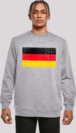 F4NT4STIC Kapuzenpullover "Germany Deutschland Flagge distressed", Print